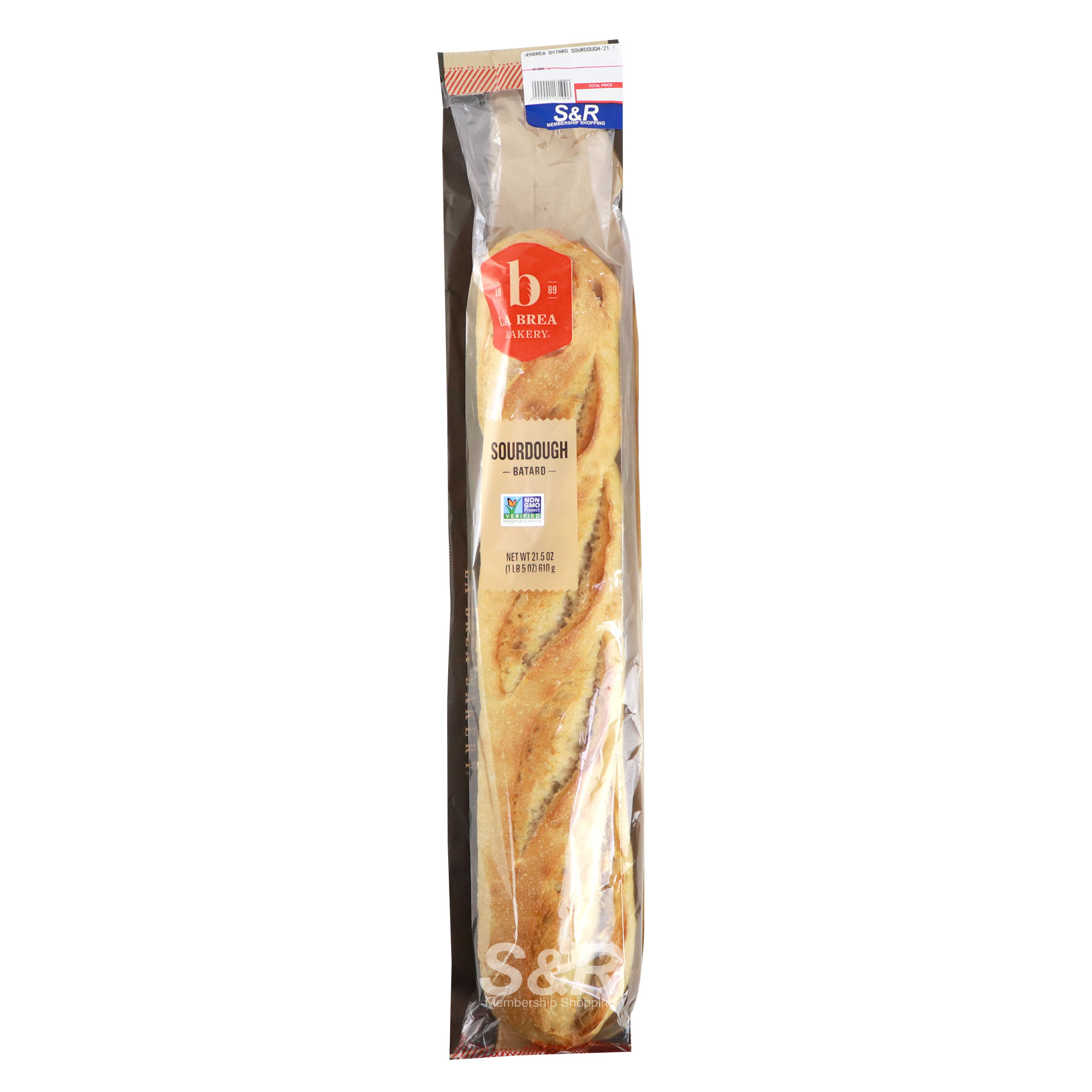 La Brea Bakery Sourdough Batard 610g